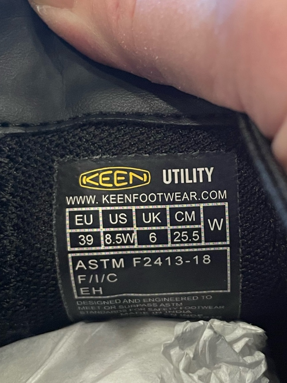 Keen womens Utility Boot - Picture 5 of 5